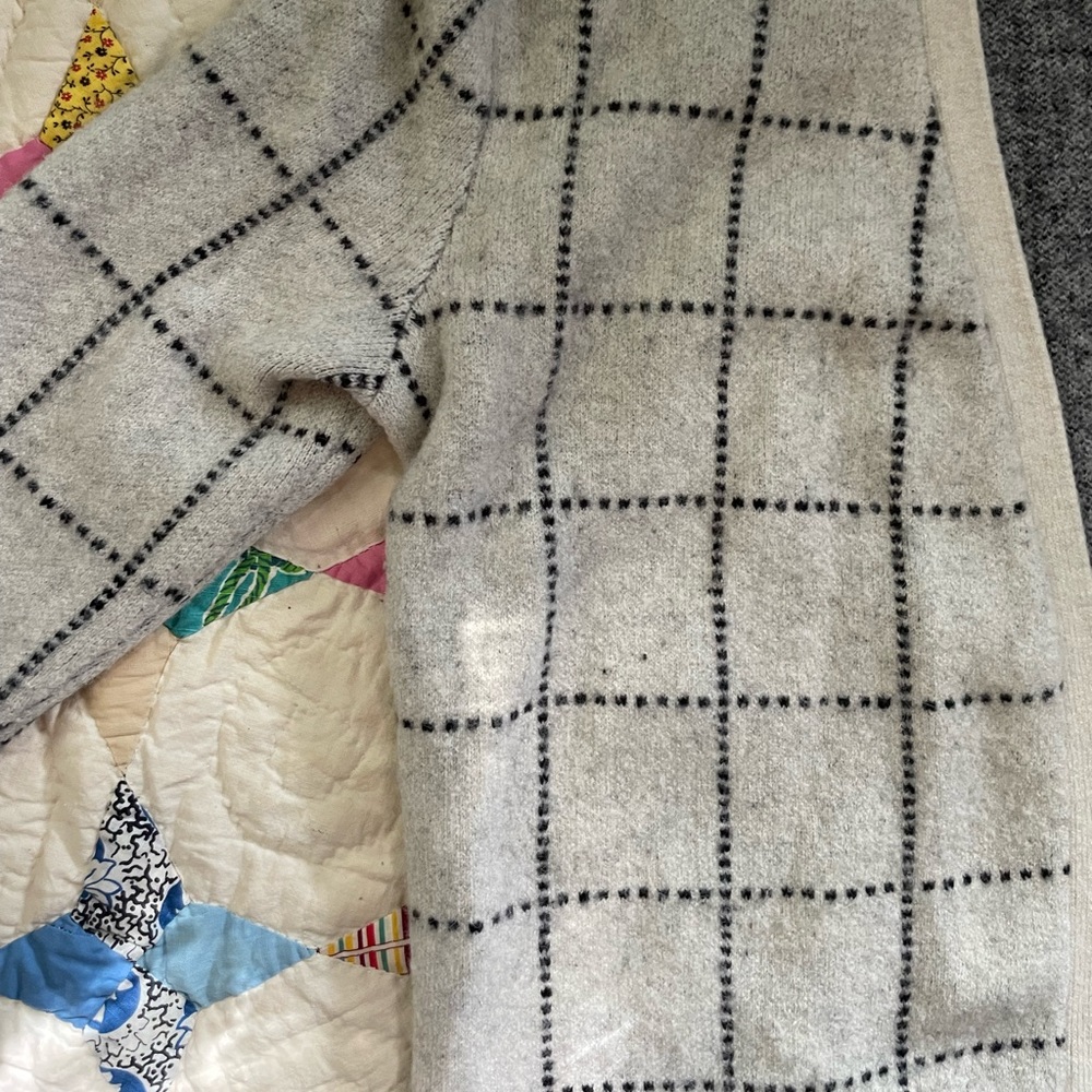 Madewell Ryder Cardigan in windowpane - Picture 8 of 14